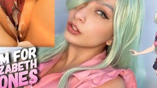 Elizabeth Liones cosplay babe doing ahegao faces, red light green light game, do you want to play?? 