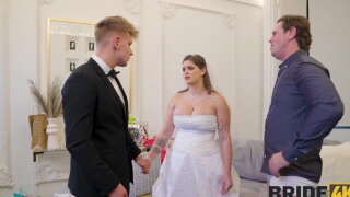 Taylee Wood In Bbw Bride Decided To Cheat On Her Fiance Before The Wedding 